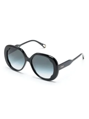 Chloe アイウェア スクエア フレーム サングラス CH0255SK 001 Chloé Eyewear（クロエ・アイウェア）ウィメンズ - FARFETCH