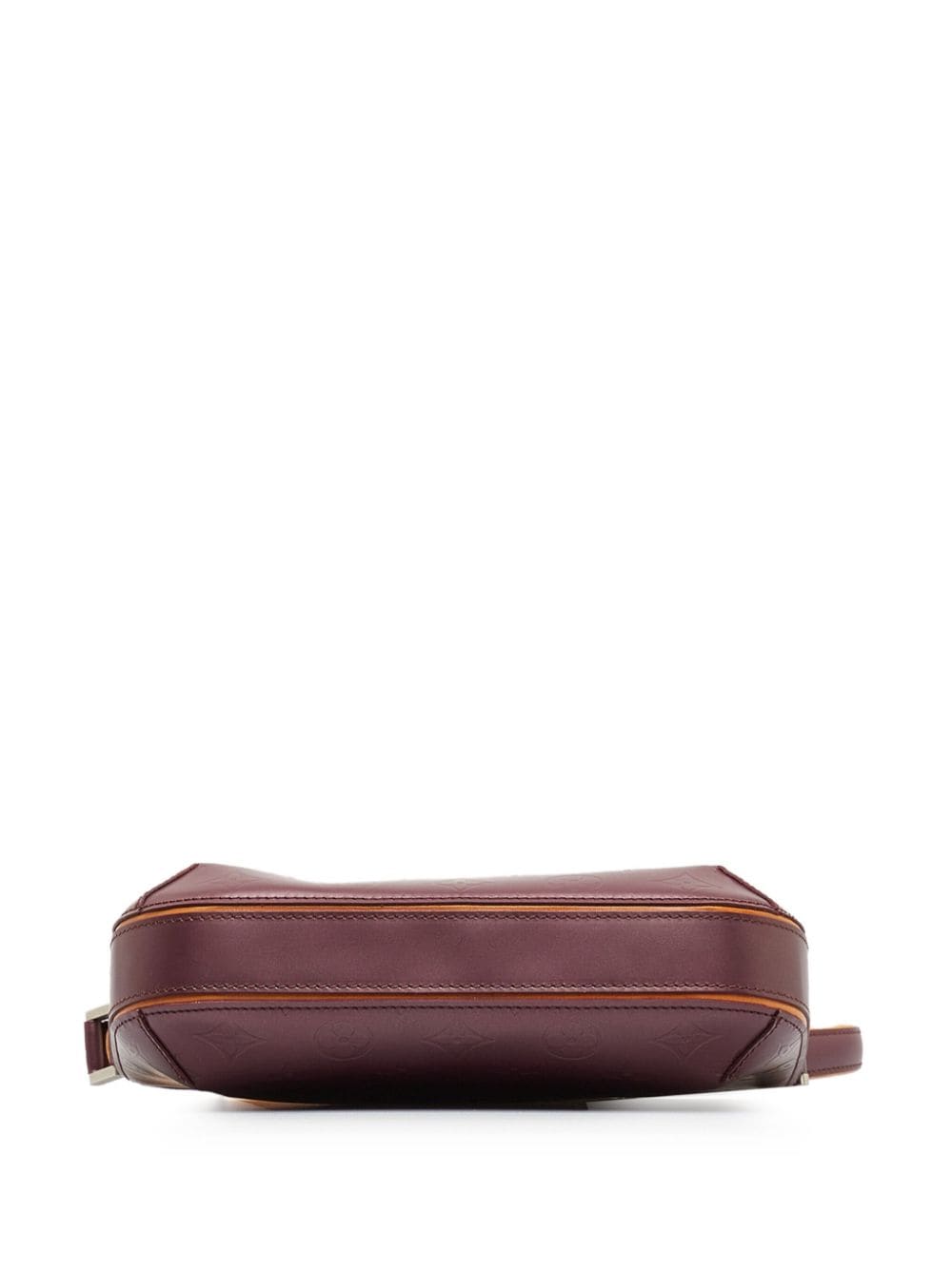 Louis+Vuitton+Mat+Fowler+Shoulder+Bag+Purple+Leather for sale online