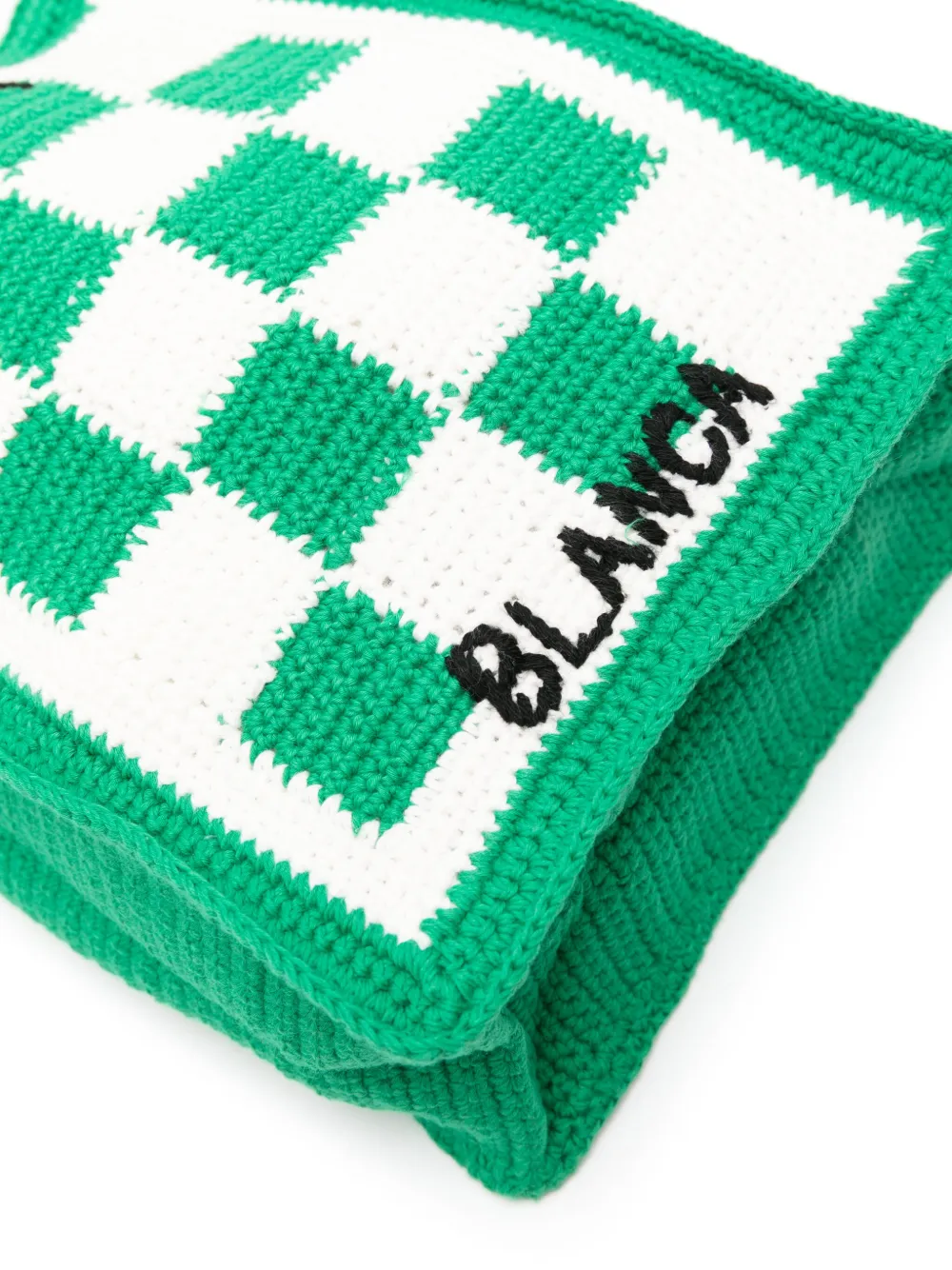 Tennis crochet tote bag