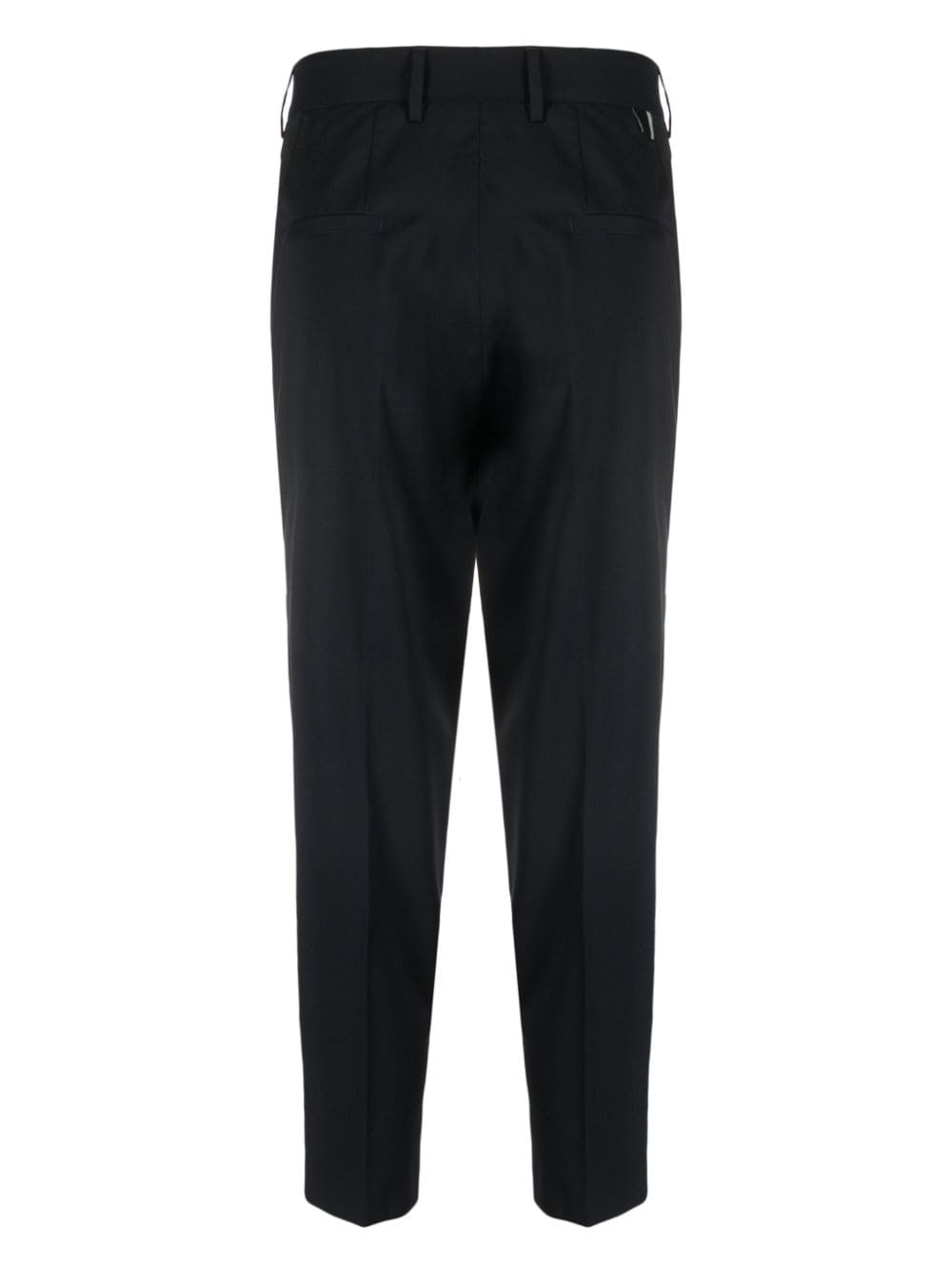 Low Brand pressed-crease tailored trousers - Blauw