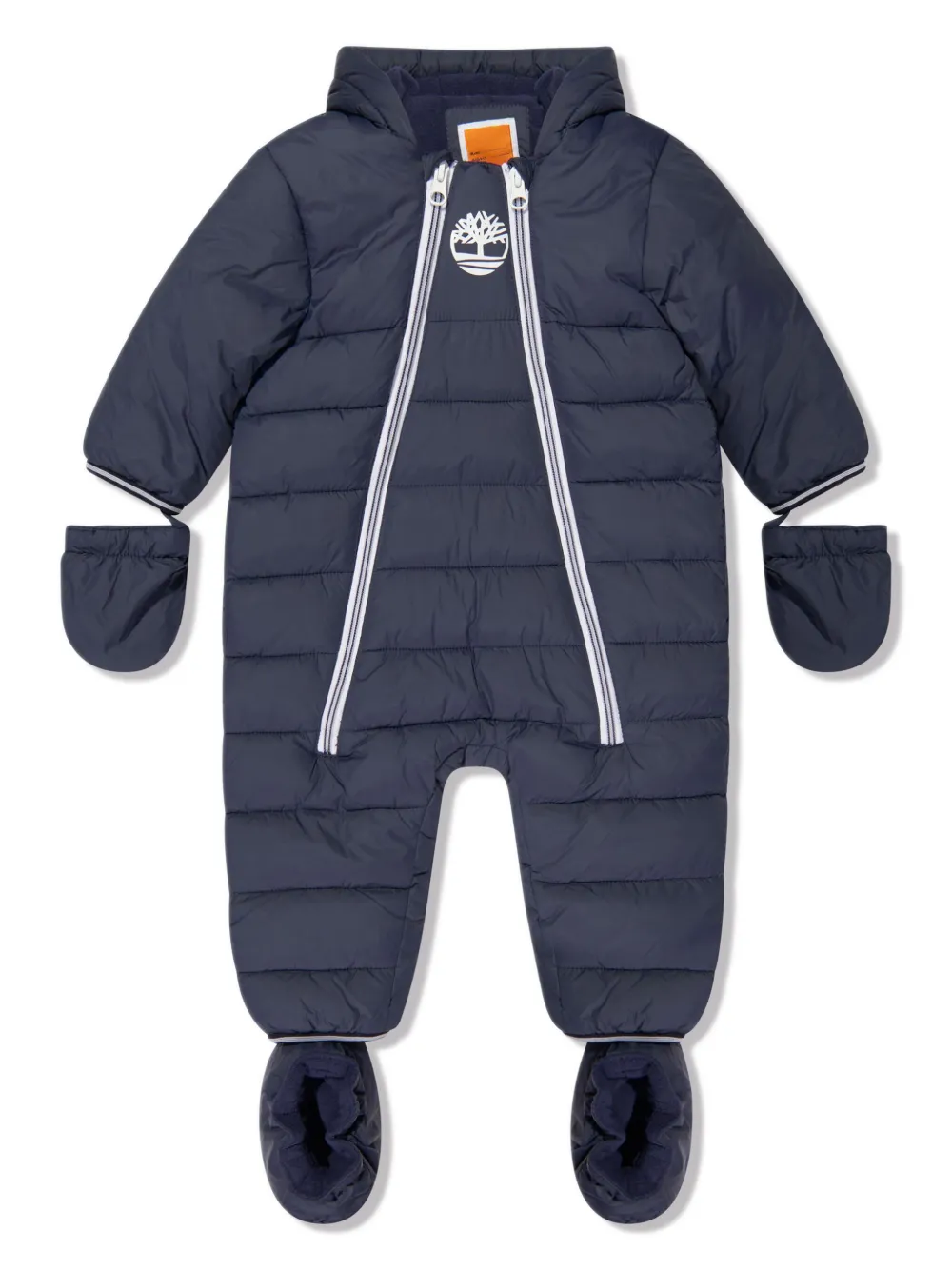 Timberland Kids Sneeuwpak met logoprint Blauw