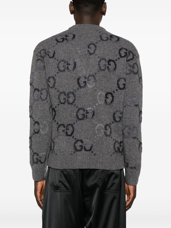 Gucci GG intarsia-knit Cardigan - Farfetch