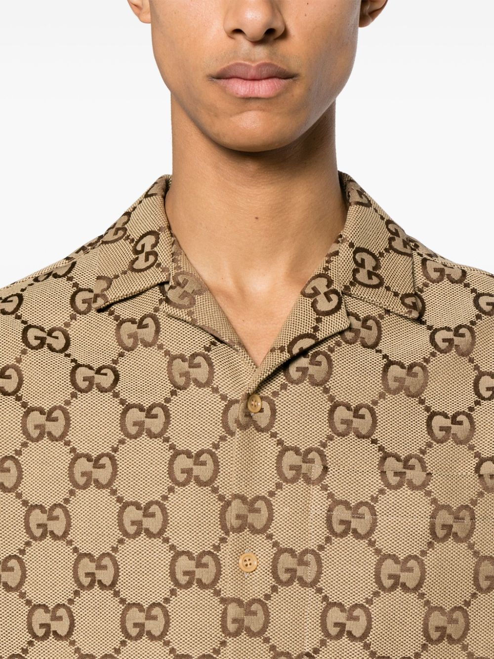 Gucci Canvas overhemd Beige