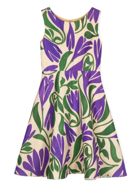Little Bambah graphic-print sleeveless dress