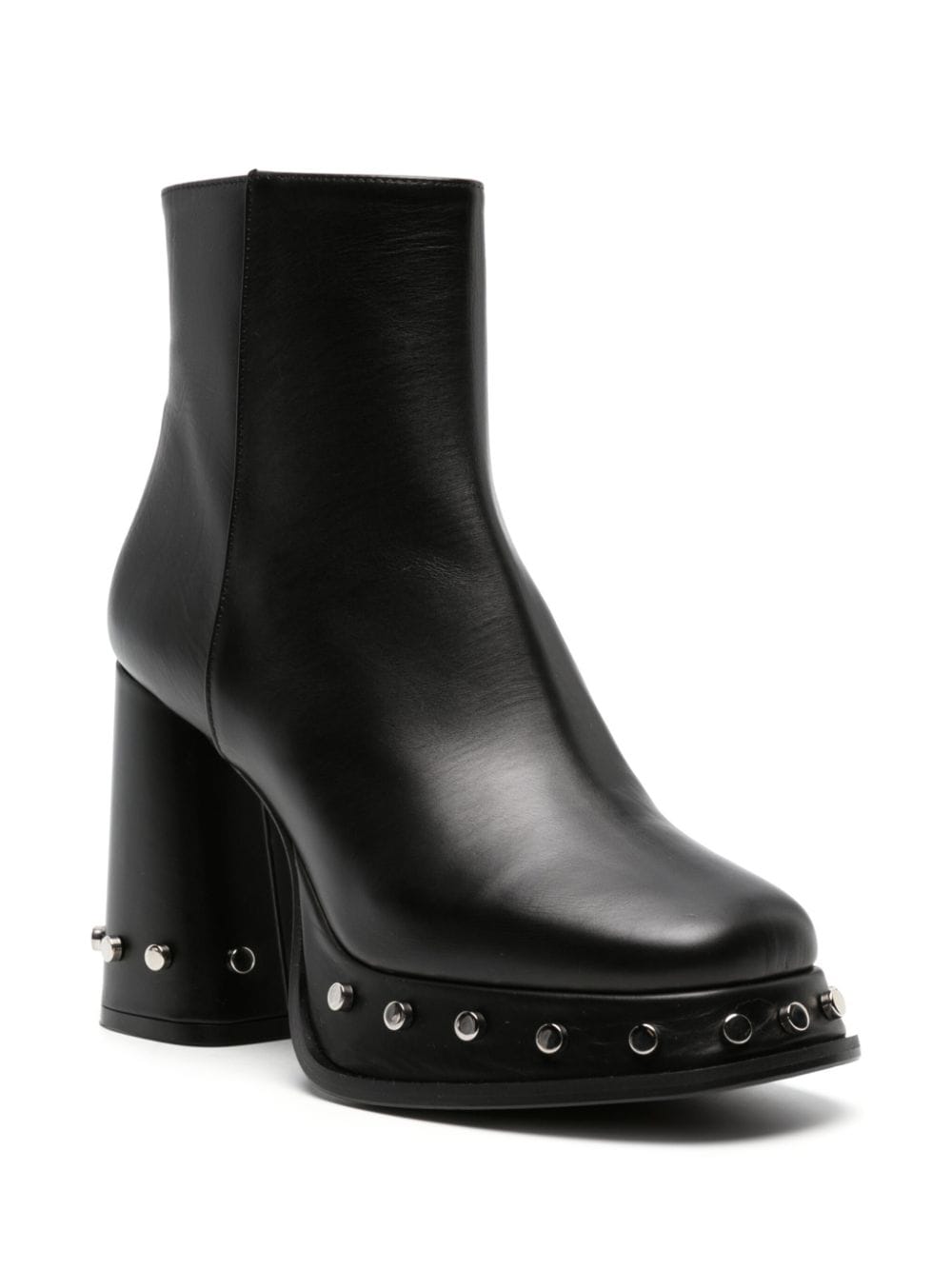 Shop Roberto Festa Vermont 105mm Stud-detail Boots In Black