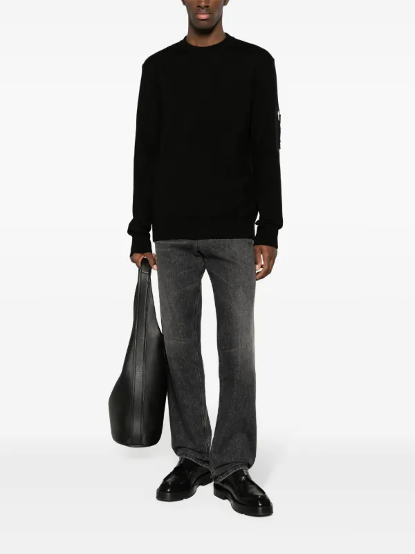 GIVENCHY ブラック クルーネックセーター Givenchy クルーネック セーター | ブラック | FARFETCH JP