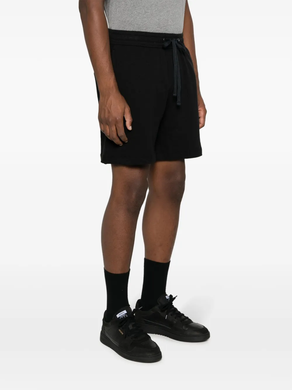 James Perse Trainingsshorts met gemêleerd-effect Zwart