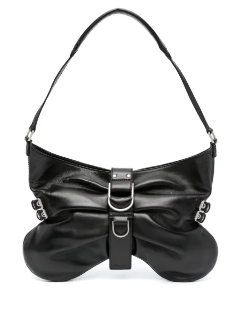 Blumarine large Butterfly leather shoulder bag