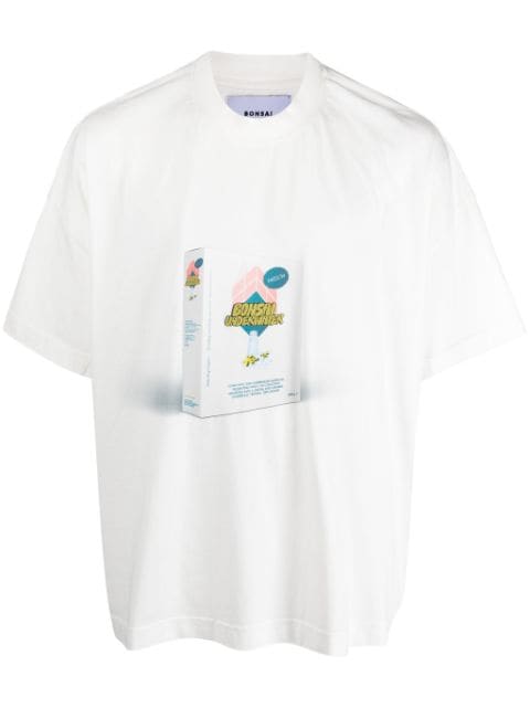 Bonsai logo-print cotton T-shirt