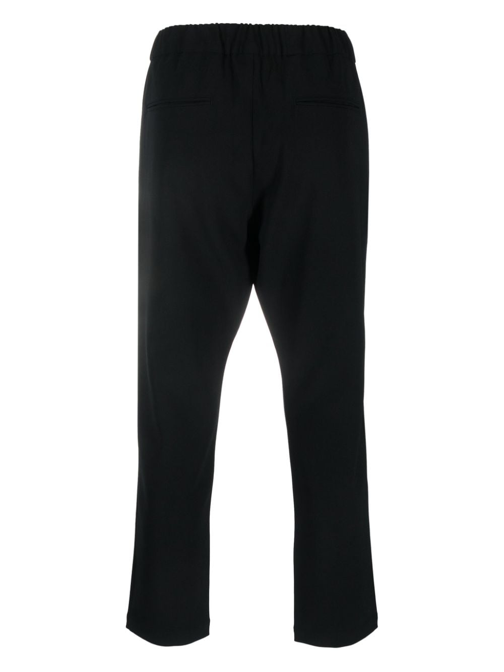 Image 2 of Attachment pleat-detail straight-leg trousers