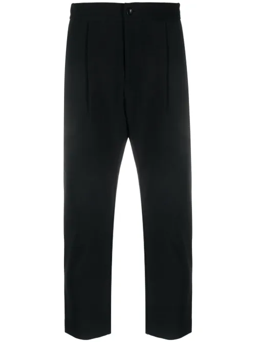 Pantalon droit à plis - Attachment - Modalova