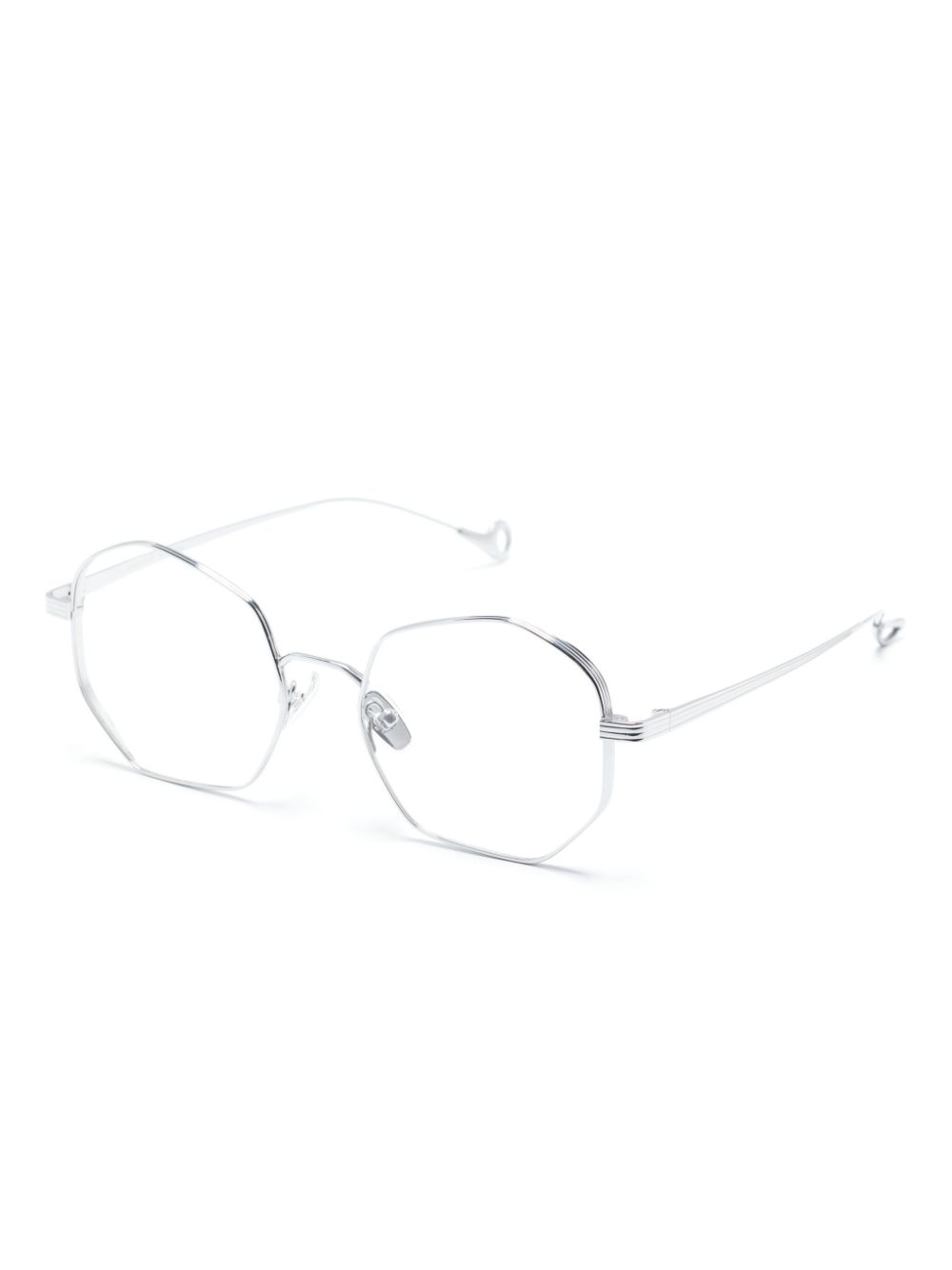 Eyepetizer geometric-frame metal glasses - Zilver