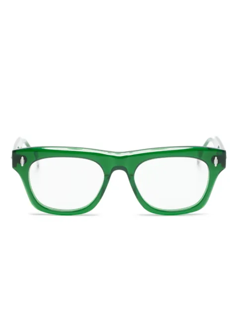 Eyepetizer square-frame acetate glasses