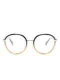 Chloé Eyewear gradient round-frame glasses - Black