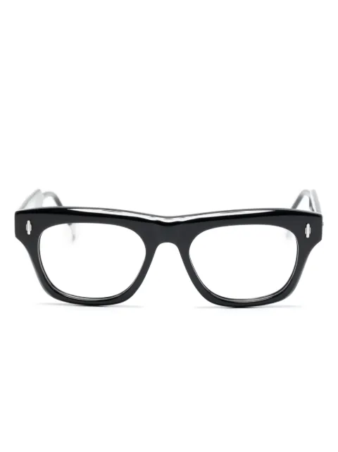 Eyepetizer square-frame acetate glasses