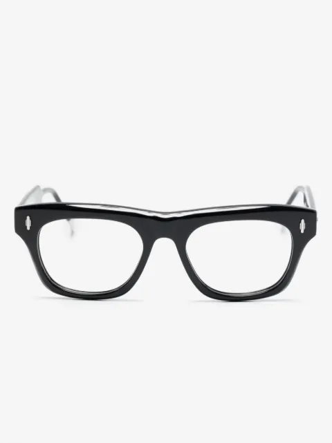 Eyepetizer square-frame acetate glasses