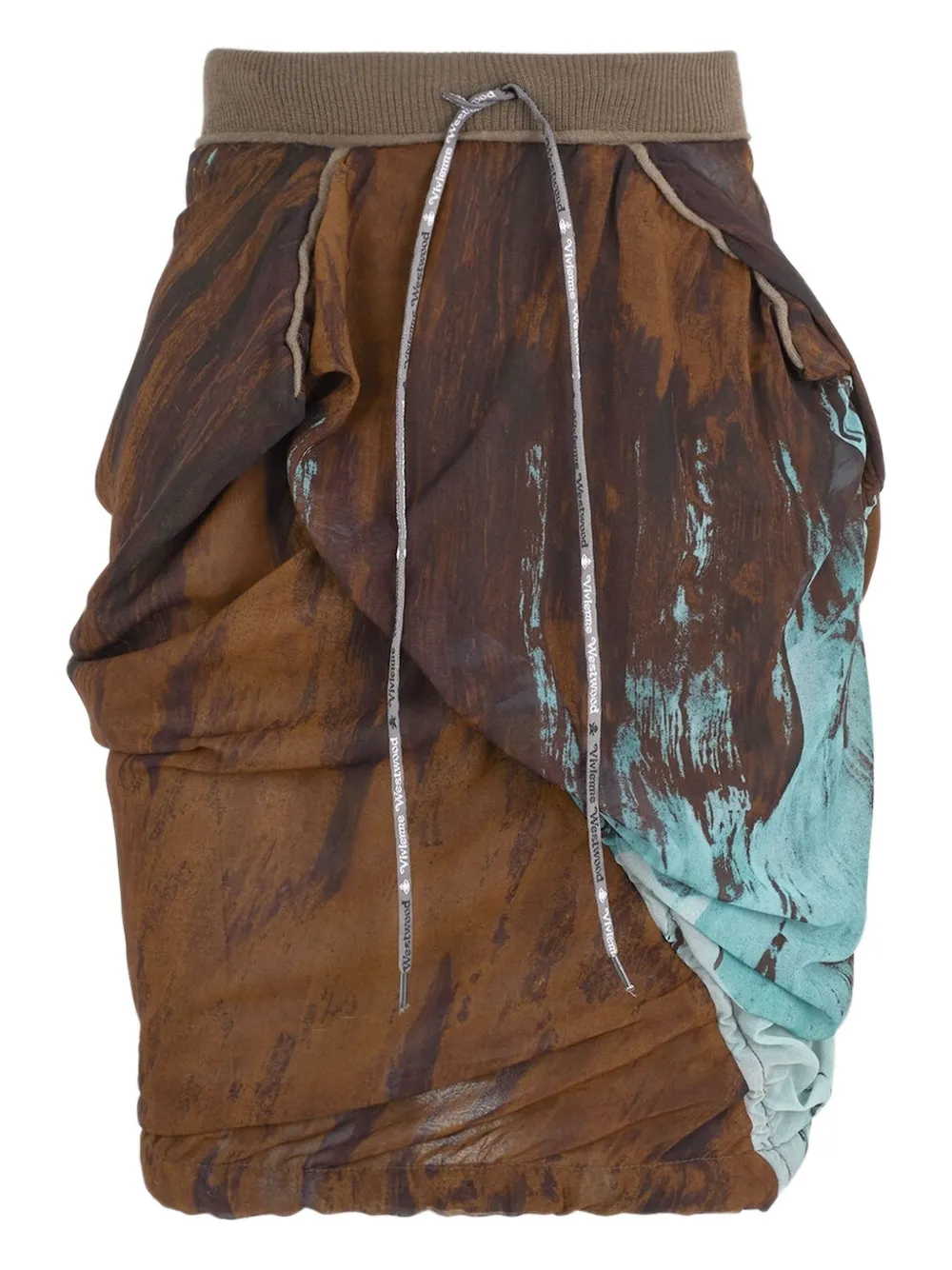 Vivienne Westwood Asymmetrische rok Bruin