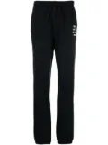 MC2 Saint Barth logo-print cotton track pants - Black