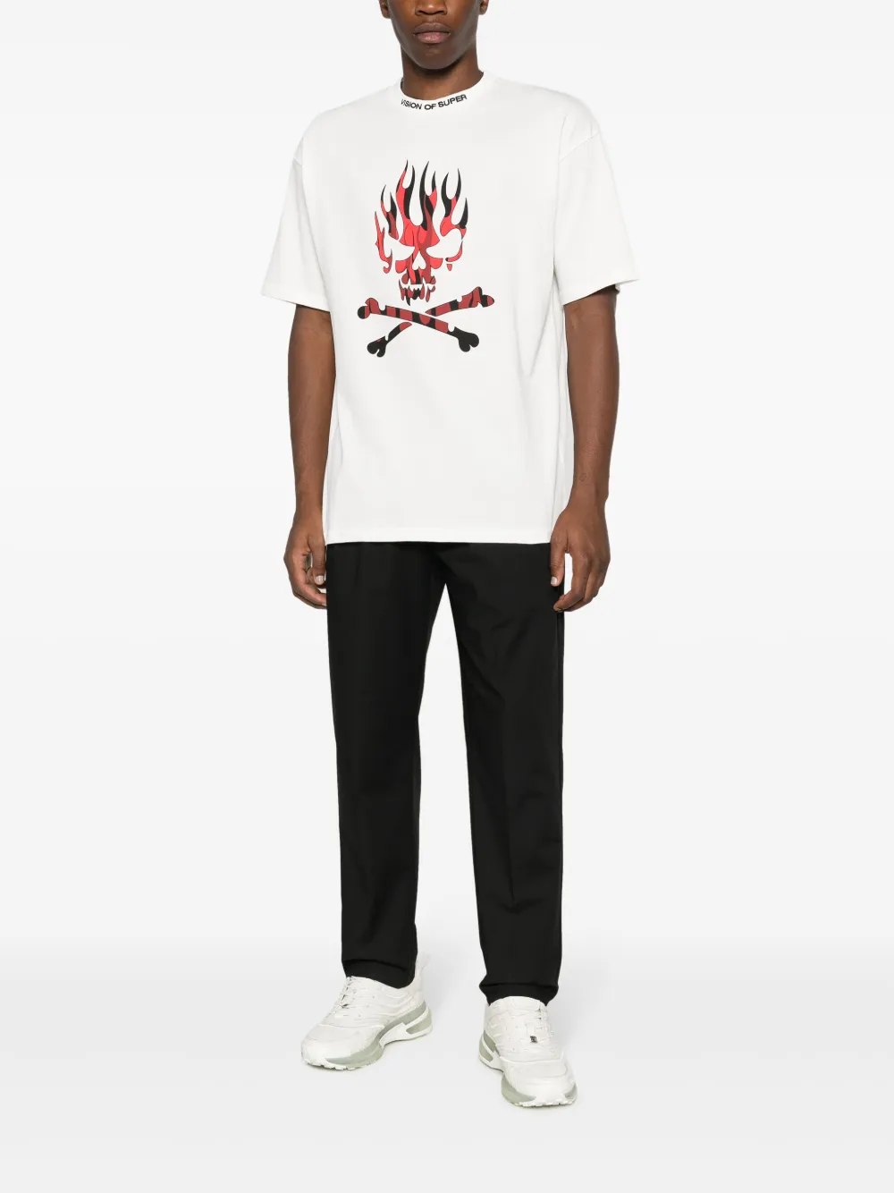 Vision Of Super Katoenen T-shirt - Wit