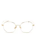 Eyepetizer Walt geometric-frame glasses - Gold
