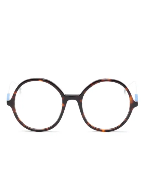 Eyepetizer lentes con armazón redonda estilo carey