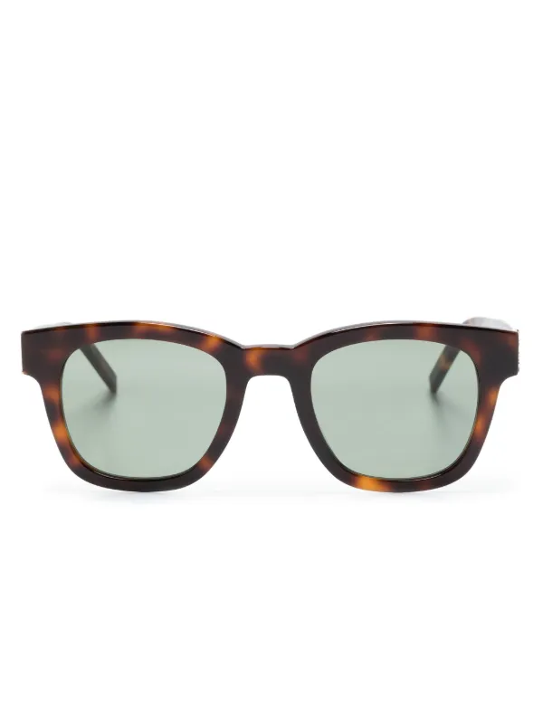 SAINT LAURENT スクエアフレムメカネ SLM128012 012 Saint Laurent Eyewear スクエア眼鏡フレーム | ブラック