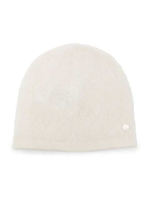Tartine Et Chocolat checked cashmere beanie