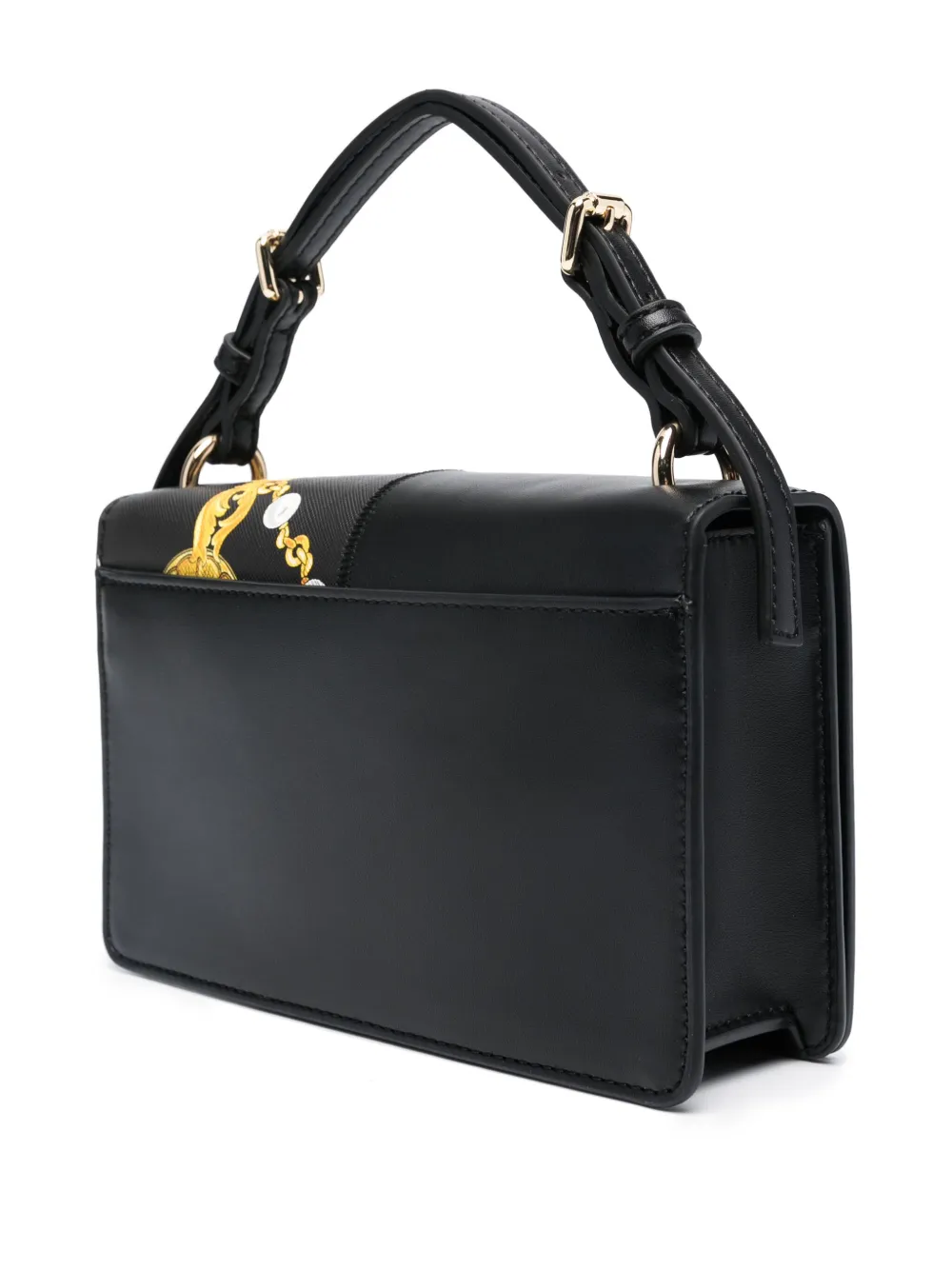 Versace Jeans Couture Shopper met logo-reliëf Zwart