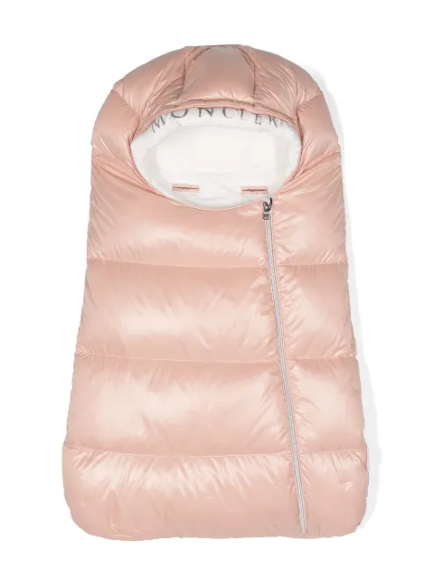 Moncler Enfant padded zip-up baby nest