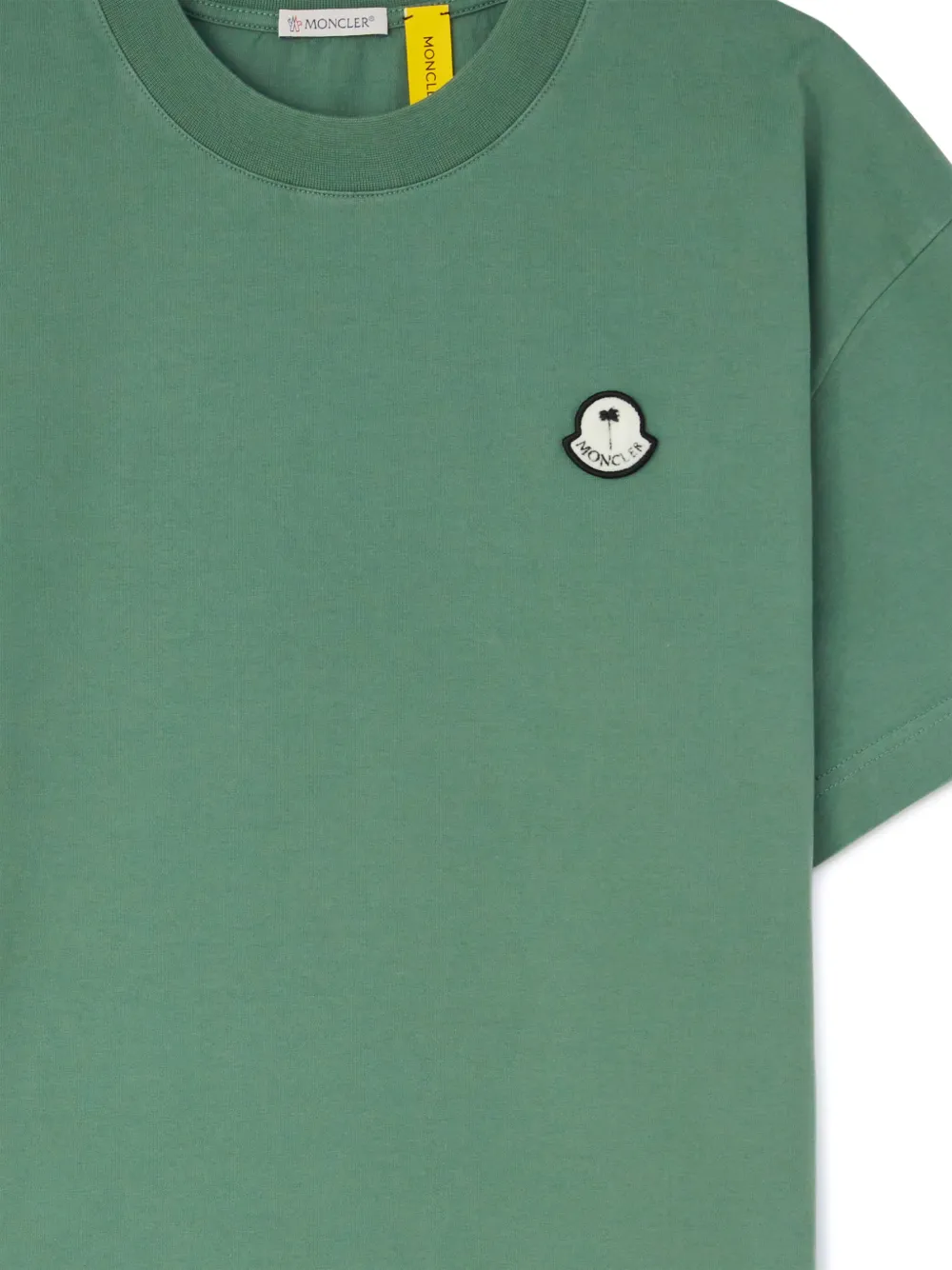 X Moncler Logo-Appliqu� Cotton T-Shirt