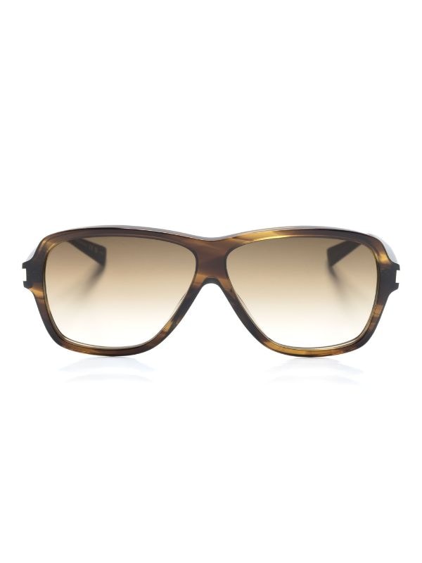 Alexander McQueen Eyewear gradient-effect oversize-frame Sunglasses -  Farfetch