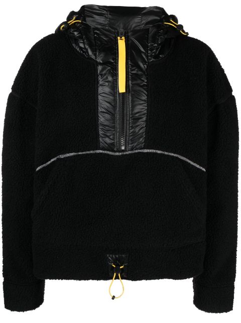 Canada Goose logo-appliqué hooded fleece jacket