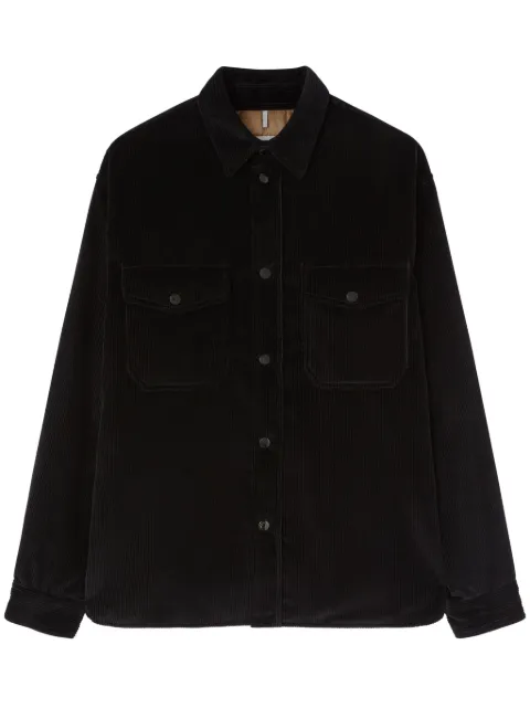 Palm Angels x Moncler camisa de pana con aplique del logo de PALM ANGELS x Moncler