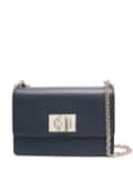 Furla small 1927 leather crossbody bag - Blue