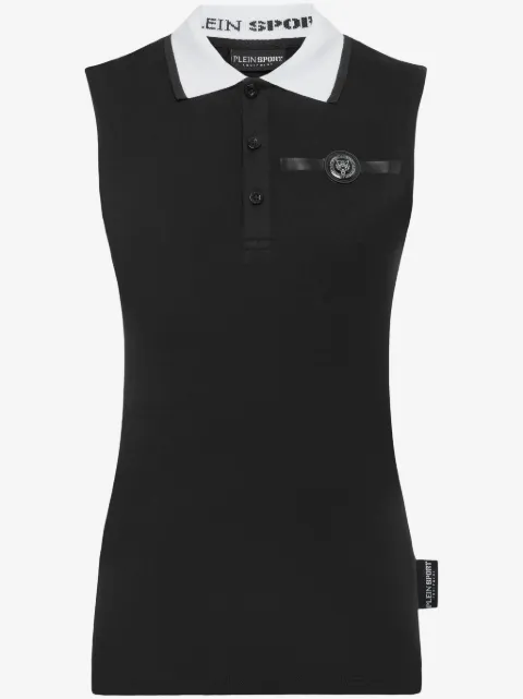 Plein Sport polo à design sans manches