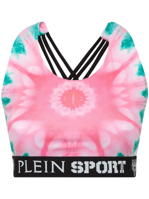 Plein Sport brasier con motivo tie-dye