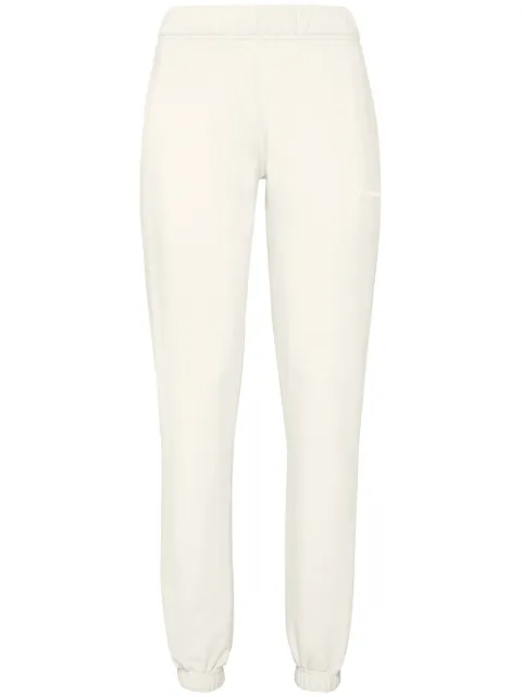 Plein Sport logo-embossed tapered track pants 