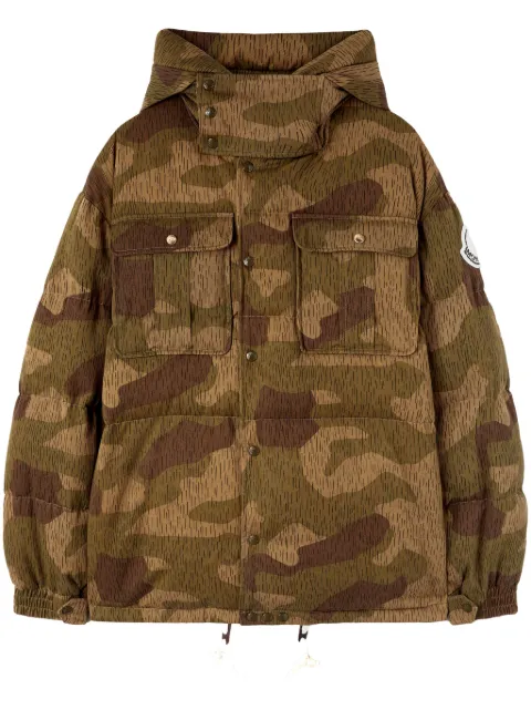 Palm Angels x Moncler parka con estampado militar de PALM ANGELS x Moncler