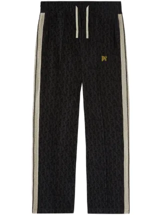 Palm Angels dragon monogram Track Pants Black FARFETCH OM
