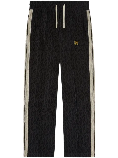 Palm Angels dragon-monogram track pants