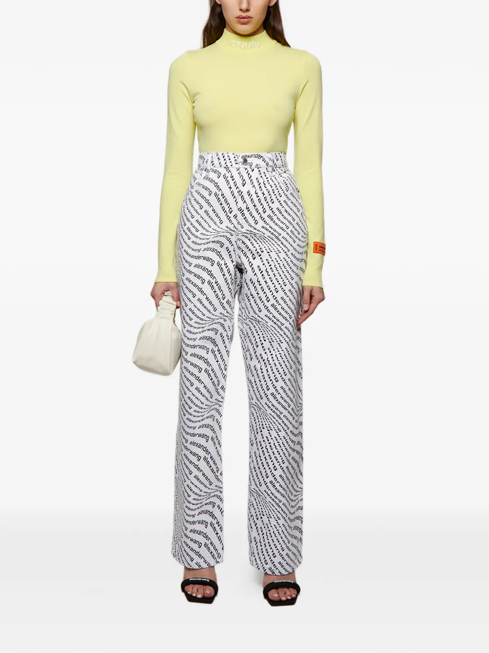 Heron Preston mockneck graphic top | Playeras y jerséis | Image 2