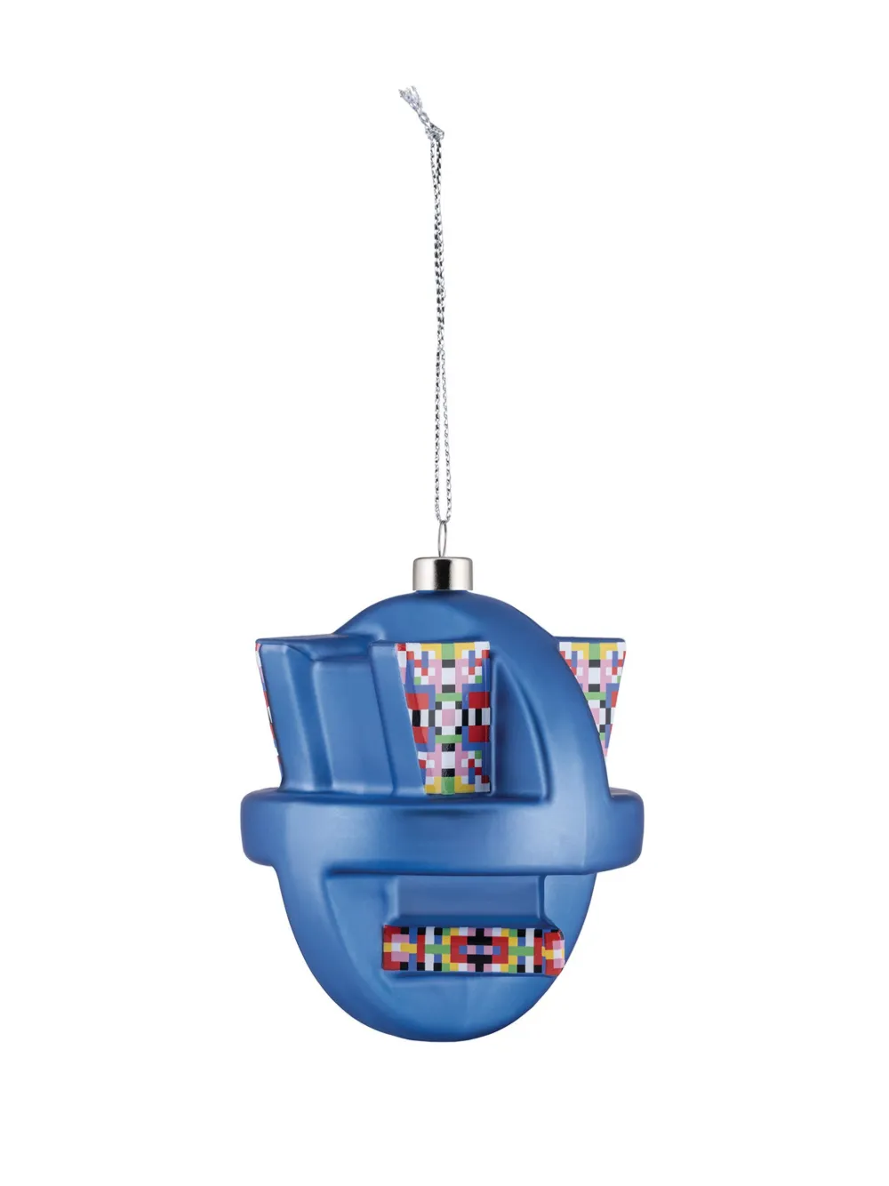  Alessi Glow E Arc Glass Ornament Set - Red 
