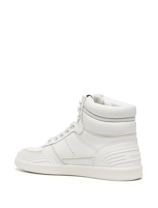 Tory Burch Clover Court high-top Sneakers | White | FARFETCH