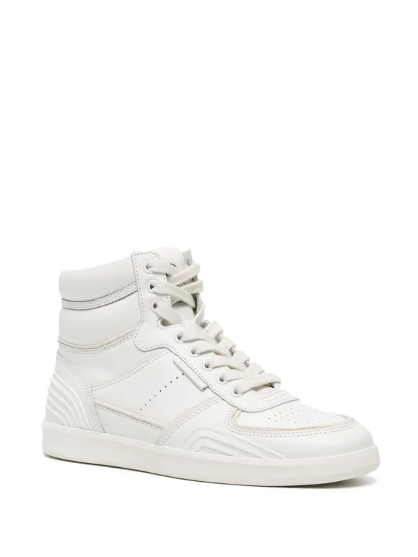 Tory Burch Clover Court high-top Sneakers | White | FARFETCH