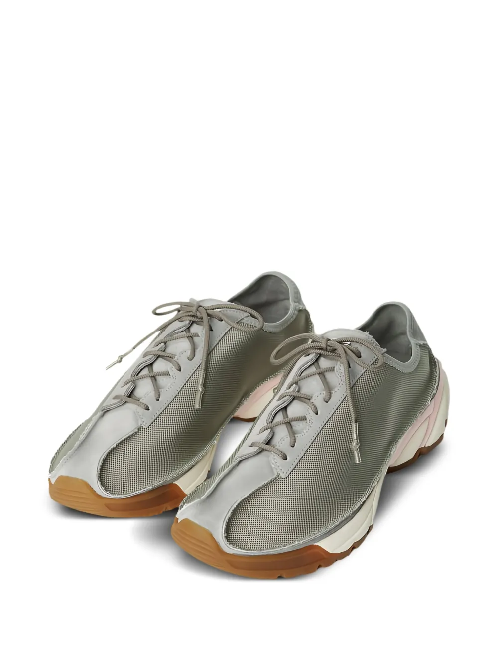 OUR LEGACY Klove suede-panel lace-up sneakers | Low-Tops | Image 2