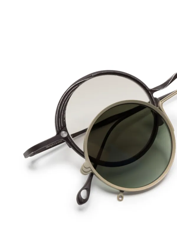 Ziggy Chen x Rigards round-frame Glasses - Farfetch