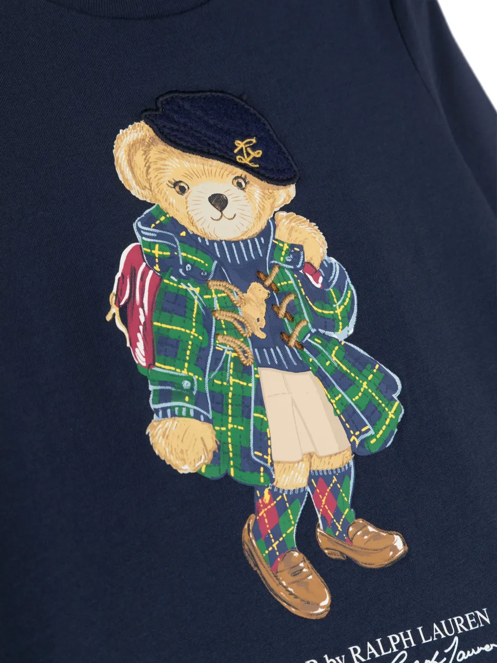 Ralph Lauren Kids Polo Bear Cotton Sweatshirt Farfetch