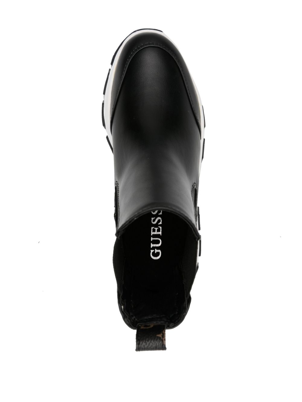 Shop Guess Usa Besona High-top Sneakers In Black