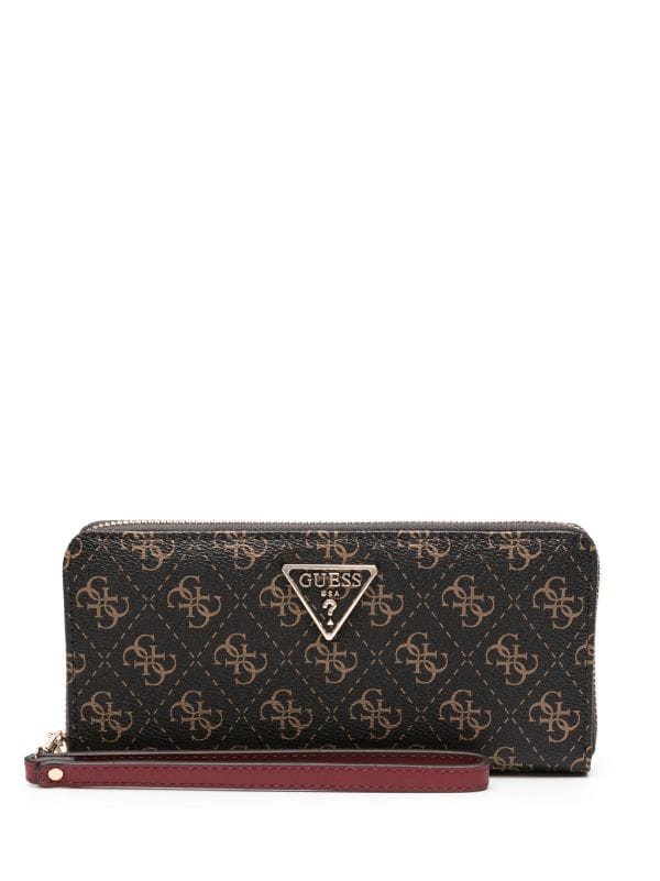 GUESS USA Laurel monogram-pattern Wallet - Farfetch