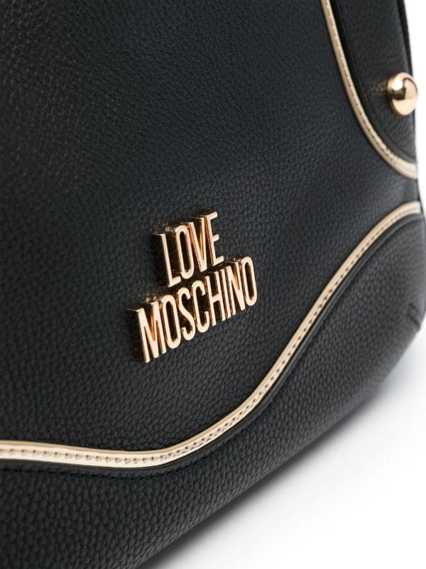Love Moschino logo-lettering Shoulder Bag - Farfetch